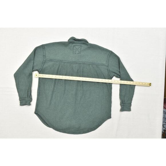 Aerie AEO Ribbed Button Down Top Henley Shirt Regular Size XXS - Picture 4 of 8